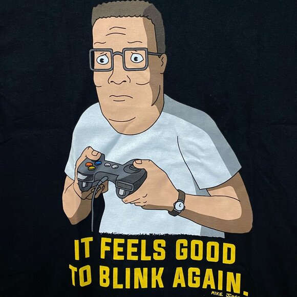 King Of The Hill Hank Hill Quotes Graphic T-Shirt Medium - Picture 2 of 4